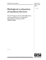 BS EN ISO 10993-9:May 2009