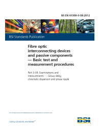 BS EN 61300-3-38:2012