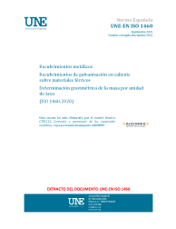 UNE-EN ISO 1460:2021