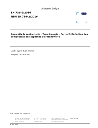 NBN EN 736-2:2016