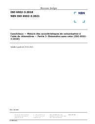 NBN ISO 6502-3:2021