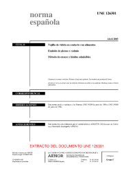 UNE 126301:2003 (R2010)