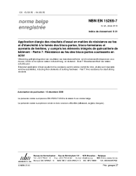 NBN EN 15269-7:2010