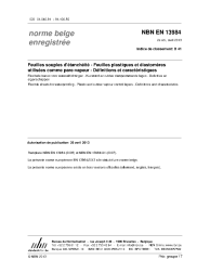 NBN EN 13984:2013