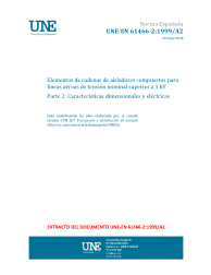 UNE-EN 61466-2:1999/A2:2018