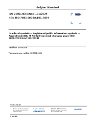 NBN ISO 7001:2023/A101:2024
