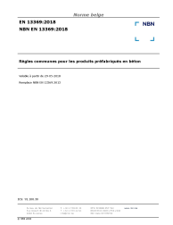 NBN EN 13369:2018
