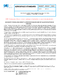 SAE AS 62900-1:1991-08-01