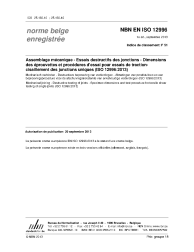 NBN EN ISO 12996:2013
