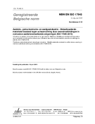 NBN EN ISO 17945:2015