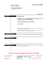 UNE-EN ISO 9888:1999 (R2008)