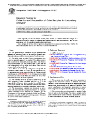 ASTM D346/D346M-11(2019)e1