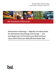 BS ISO/IEC 30192:2016