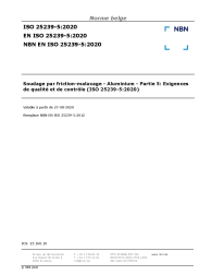 NBN EN ISO 25239-5:2020