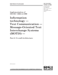 BS ISO/IEC 10021-2:1990