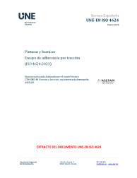 UNE-EN ISO 4624:2024