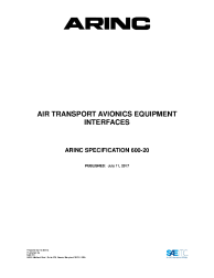 ARINC Specification 600-20:2017