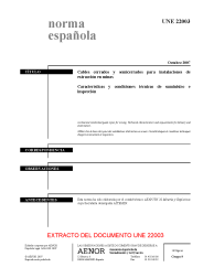 UNE 22003:2007