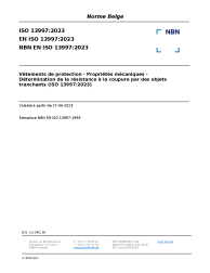NBN EN ISO 13997:2023
