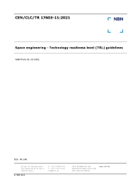 CEN/CLC/TR 17603-11:2021