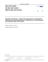 NBN EN ISO 21572:2019