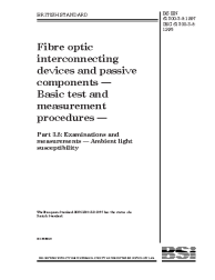 BS EN 61300-3-8:1997