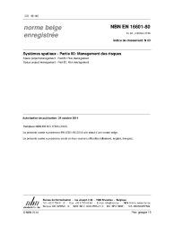 NBN EN 16601-80:2014