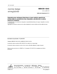 NBN EN 13043:2013
