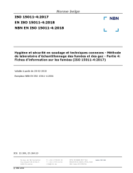 NBN EN ISO 15011-4:2018