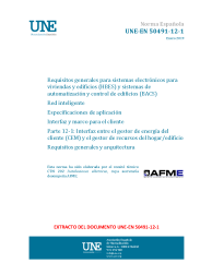 UNE-EN 50491-12-1:2019