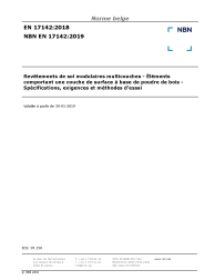 NBN EN 17142:2019