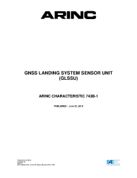 ARINC Characteristic 743B-1:2018