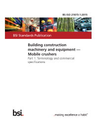 BS ISO 21873-1:2015