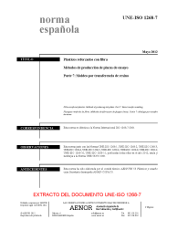 UNE-ISO 1268-7:2012 (R2021)