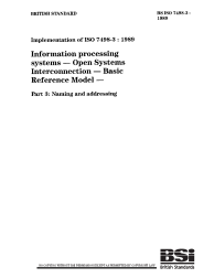 BS ISO 7498-3:1989