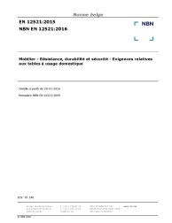 NBN EN 12521:2016