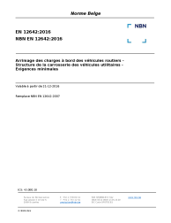 NBN EN 12642:2016
