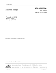 NBN S 23-002/A1:2010