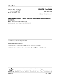 NBN EN ISO 8494:2014