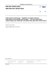 NBN ISO/IEC 30193:2022