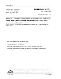 NBN EN ISO 10350-1:2008
