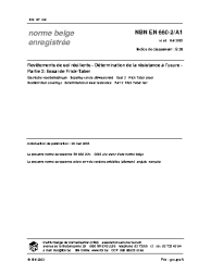 NBN EN 660-2/A1:2003