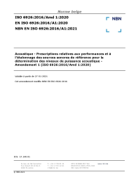NBN EN ISO 6926:2016/A1:2021