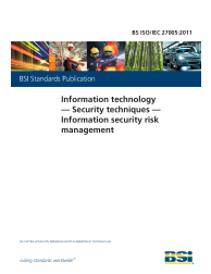 BS ISO/IEC 27005:2011