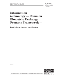 BS ISO/IEC 19785-1:2006+A1:2010