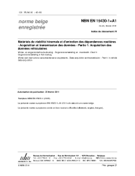 NBN EN 15430-1+A1:2011
