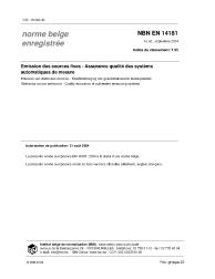 NBN EN 14181:2004