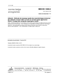 NBN EN 13999-2:2014