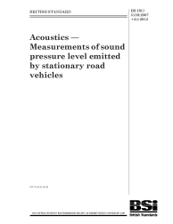 BS ISO 5130:2007+A1:2012