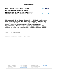 NBN EN ISO 21872-1:2017/A1:2023